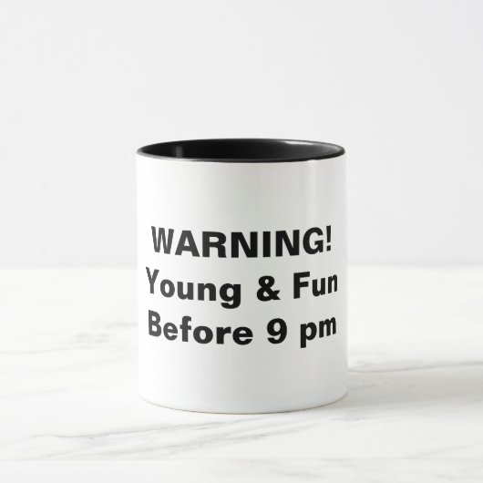 Lustige Tasse für Junge (Zentrum)