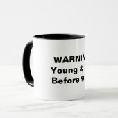 Lustige Tasse für Junge (Vorderseite Links)
