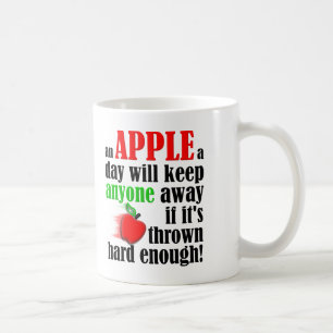 Lustige Tasse "Halt die Leute fern"