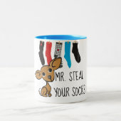 Lustige Tasse Herrn Steal Your Socks Chihuahua (Mittel)