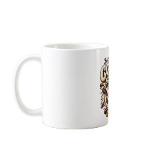 Lustige Tasse Kaffee zuerst Erwachsenwerden später