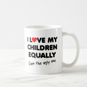 Lustige Tasse Lieb Meine Kinder