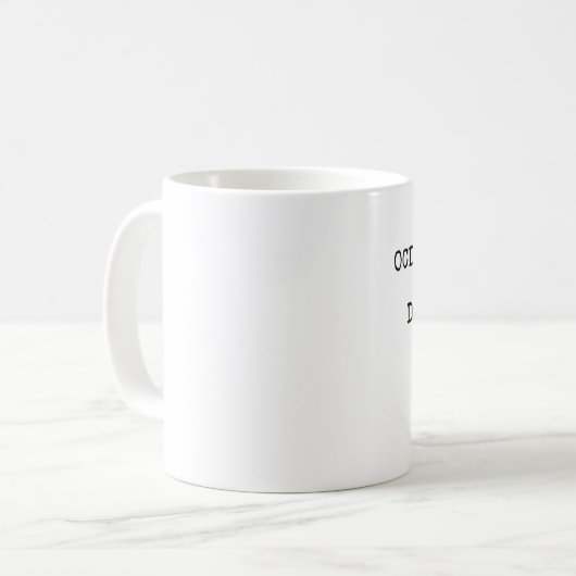 Lustige Tasse - OCD Procrastinator (Vorderseite Links)