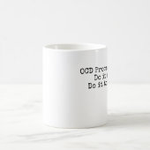 Lustige Tasse - OCD Procrastinator (Mittel)