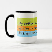 Lustige Tasse Perfektes Geschenk für Kaffee- & Hum (Links)