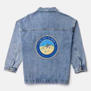 Lustige Tatsache über Haie Jeansjacke
