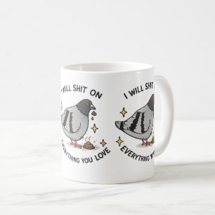 Lustige Taube Kaffeetasse