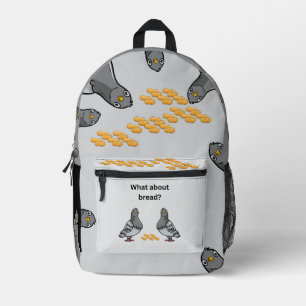 Lustige Tauben Bedruckter Rucksack