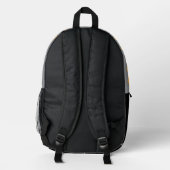 Lustige Tauben Bedruckter Rucksack (Rückseite)