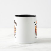 Lustige Tauben-Flügel-Platte durch Mudge Studios Tasse (Zentrum)
