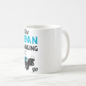 Lustige Taucher Tauchende Kaffeetasse (VorderseiteRechts)
