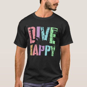 Lustige Tauchgang-Glückliche-Squad-Taucher-Kapitän T-Shirt