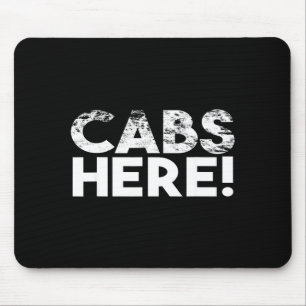 Lustige Taxis hier - Lustiger Guido New Jersey Gtl Mousepad