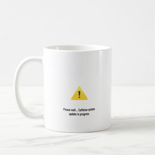 Lustige Tech-Kaffeetasse, Geschenk für Programmier Kaffeetasse (Links)