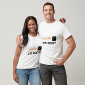 Lustige Tech-Sysadmin-Linux-Hacker-Design T-Shirt (Unisex)