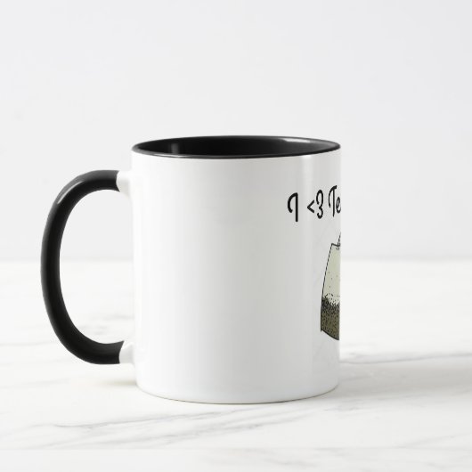 Lustige Tee-Schale Tasse (Links)