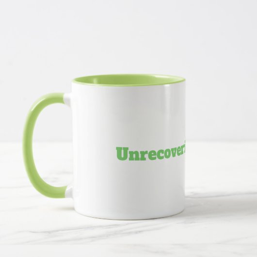 Lustige Tee-Trinker-Zitat-Tasse Tasse (Links)