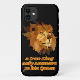 lustige Telefonzelle "A TRUE KING.." Case-Mate iPhone Hülle