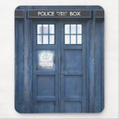 Lustige Telefonzelle Mousepad (Vorne)