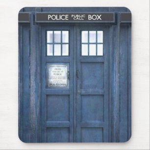 Lustige Telefonzelle Mousepad