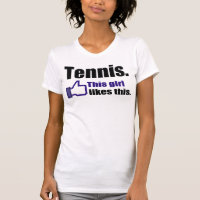Lustige Tennis-Ausstattung