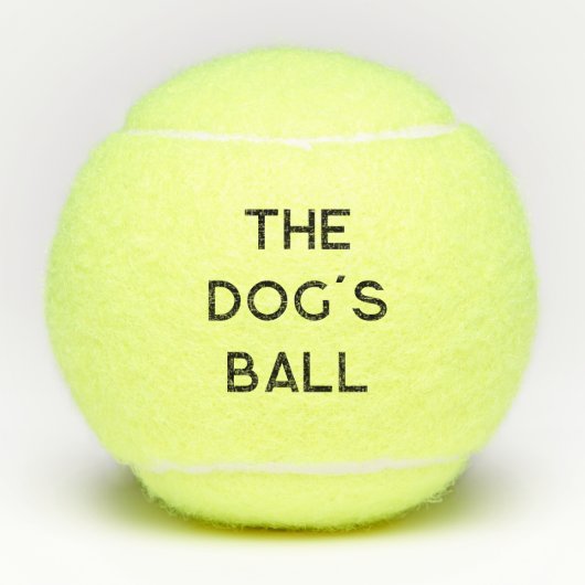 lustige Tennisball des Hundes Tennisbälle (Vorderseite)