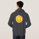 lustige Tennisball-Hoody Hoodie (Schwarz voll)