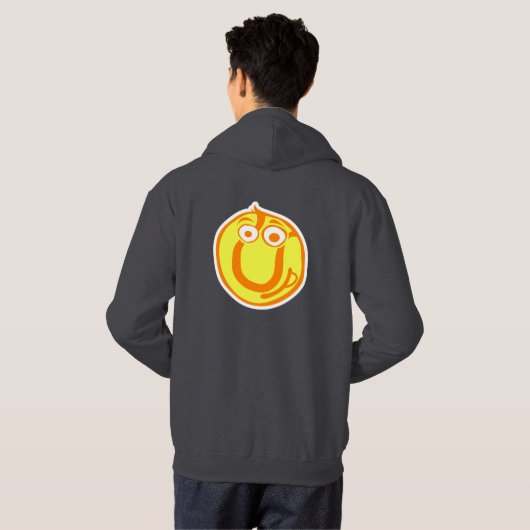 lustige Tennisball-Hoody Hoodie (Schwarz voll)