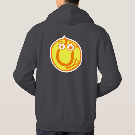 lustige Tennisball-Hoody Hoodie (Rückseite)