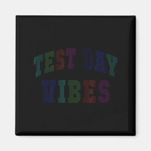 Lustige Testtag-Vibes testen Lehrer bruh stem Magnet