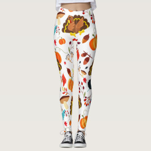 lustige thanksgiving dabbing Truthähne Leggings