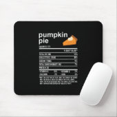 Lustige Thanksgiving-Essensbekleidung Mousepad (Mit Mouse)