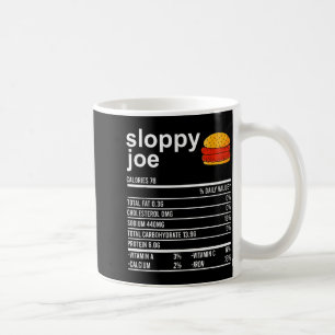 Lustige Thanksgiving-Essensbekleidung, Sloppy Joe Kaffeetasse