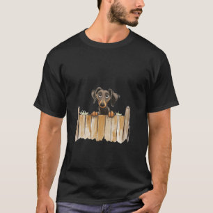 lustige Tiere erstaunlicher Hund Dachshund T-Shirt