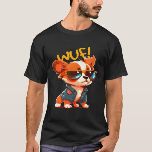 Lustige Tiere Hund Katze Eule Fuchs Cute T-Shirt