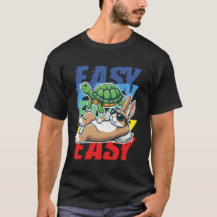 Lustige Tiere u2013 Die Fabel von Hase und Schildk T-Shirt