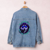 Lustige Tierkunst Jeansjacke (Hangar)