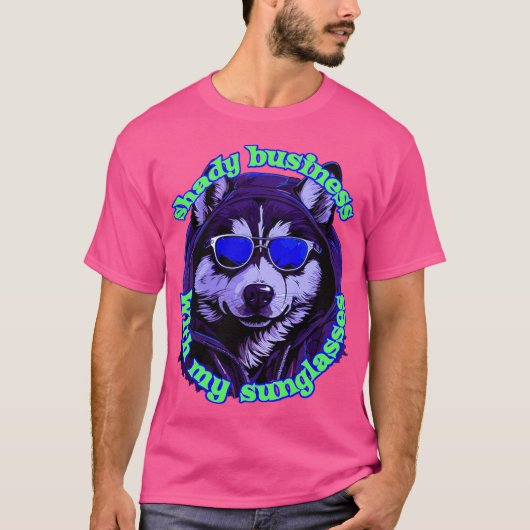 Lustige Tierkunst T-Shirt (Vorderseite)