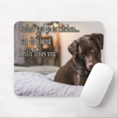 Lustige Tiermemes Hundmemes humorvolle Fotos Mousepad (Mit Mouse)