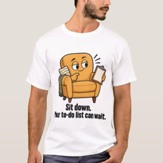 Lustige To-Do-Liste T-Shirt