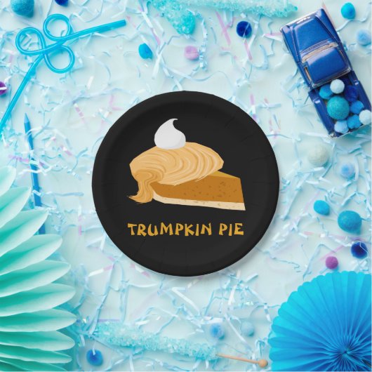 Lustige Torte Donald Trump Trumpkin Pappteller (Party)