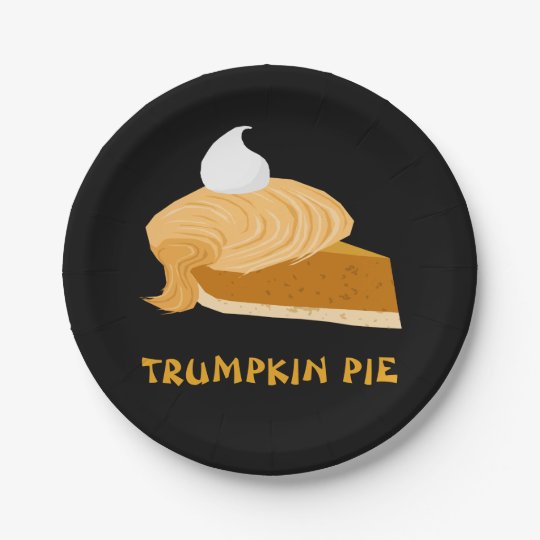 Lustige Torte Donald Trump Trumpkin Pappteller Zazzle De