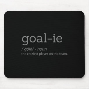 Lustige Torwart Torhüter Definition Fußball Hockey Mousepad