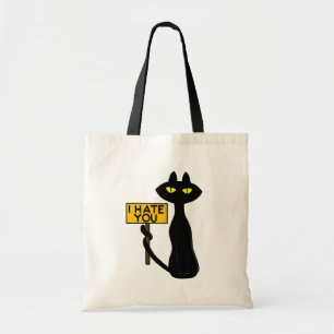 Lustige Tote Bags "IHATEYOU" - Bad Boogie - Die Ka Tragetasche
