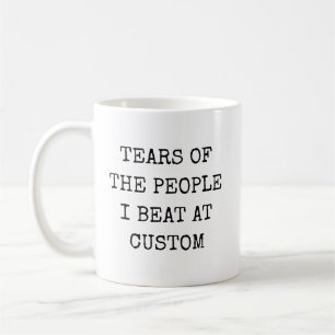 Lustige Tränen von Leuten, die ich bei einem benut Kaffeetasse