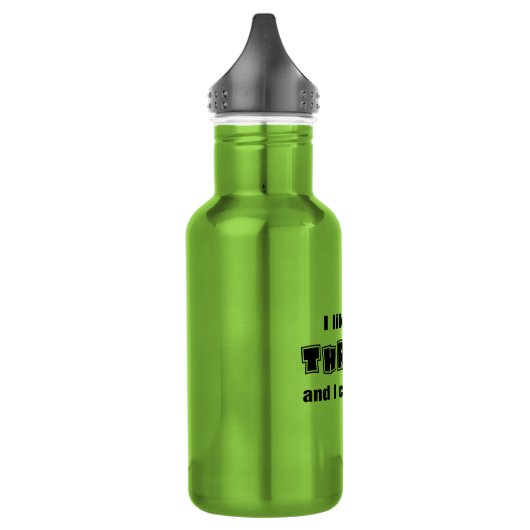 Lustige Trinkflasche (Links)