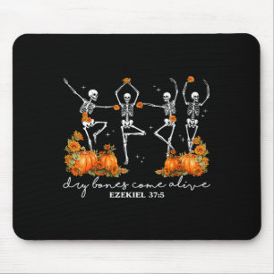 Lustige trockene Knochen werden lebendig Ezechiel  Mousepad