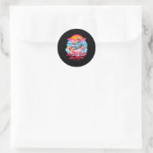 Lustige Trump Float Grafik - Nacho Gulf No More Me Runder Aufkleber (Tasche)