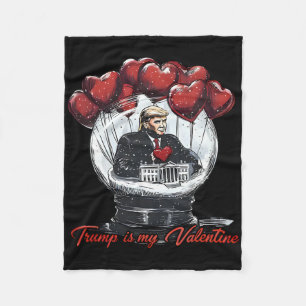 Lustige Trump Ist Mein Valentinstag Hässliche Pull Fleecedecke