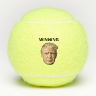 LUSTIGE TRUMP TENNISBÄLLE BALL